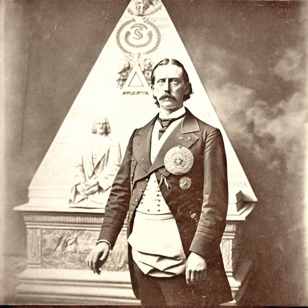 an old picture of Theodor Reuss’s Ordo Templi Orientis