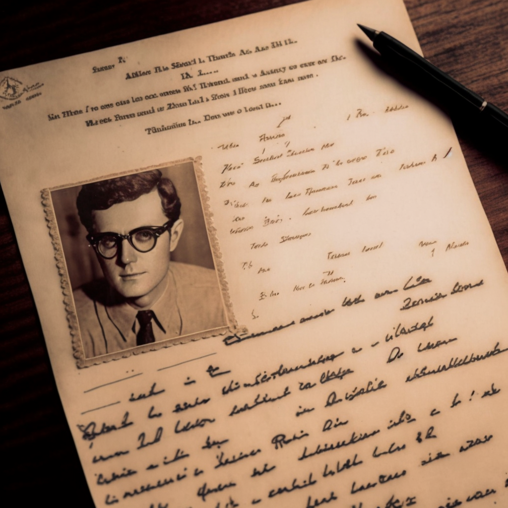 an old photo of a letter written by the zodiac killer