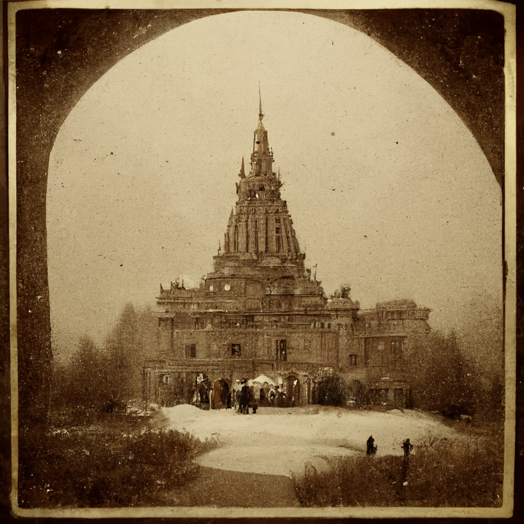 an old sepia-toned photo of an invitation to the Thule Society