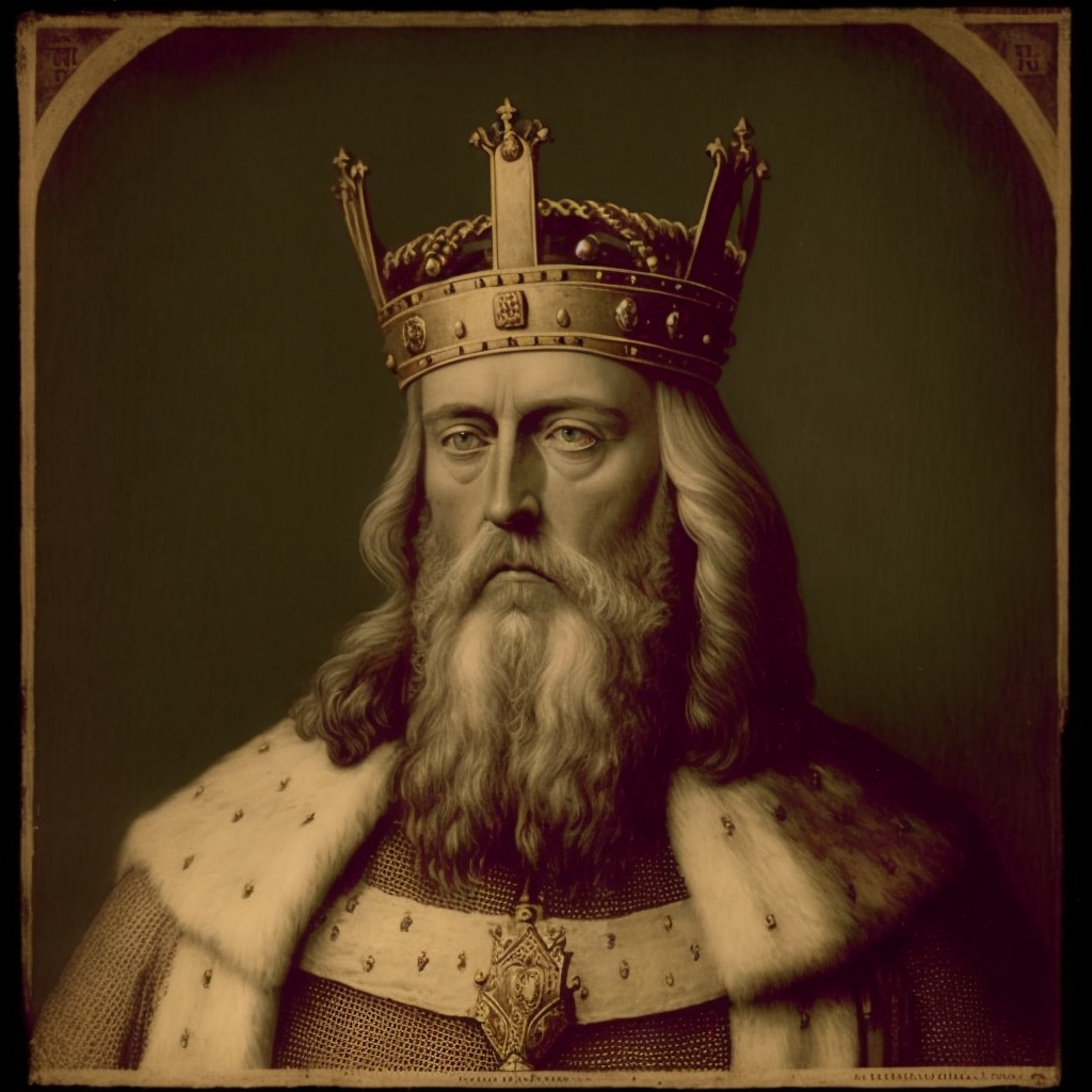 an old photo of King Edwards III